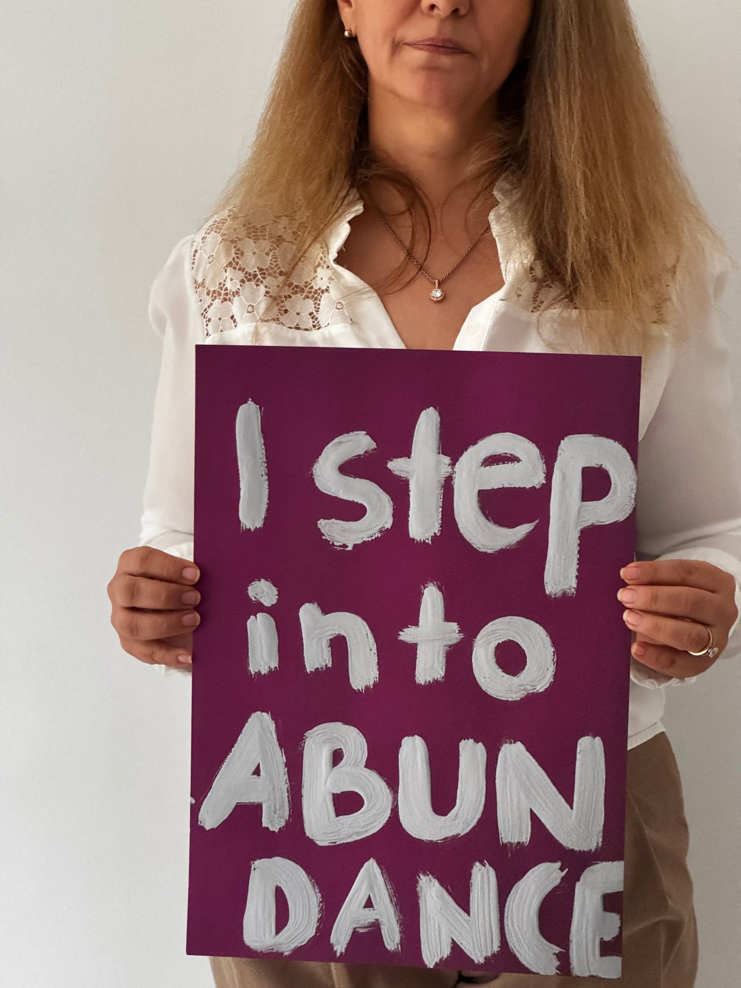 “ABUNDANCE” - A3 size Motivational Print