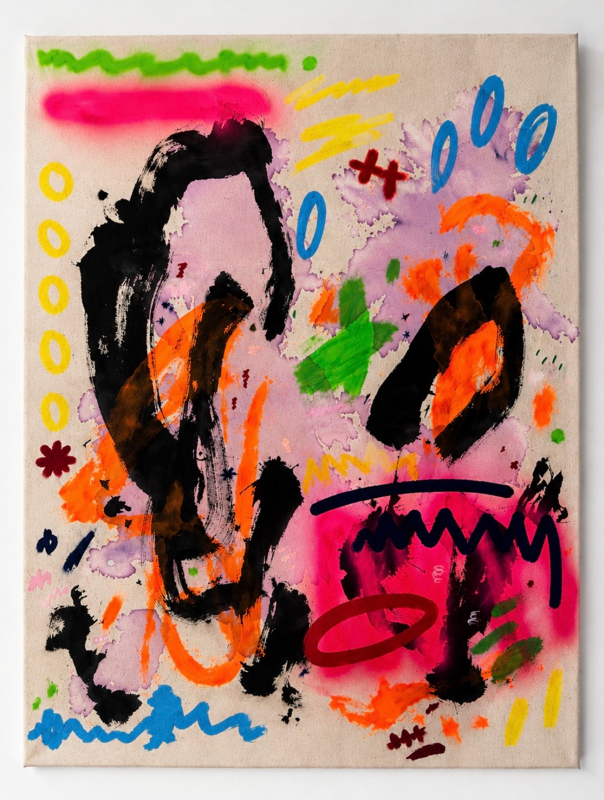 Beautiful Chaos Collection 16 Where I Land 75cmx100cm