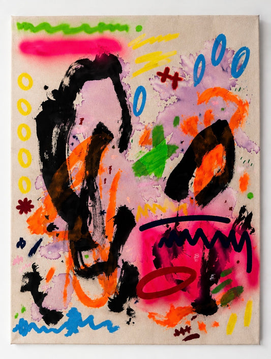 Beautiful Chaos Collection 16 Where I Land 75cmx100cm