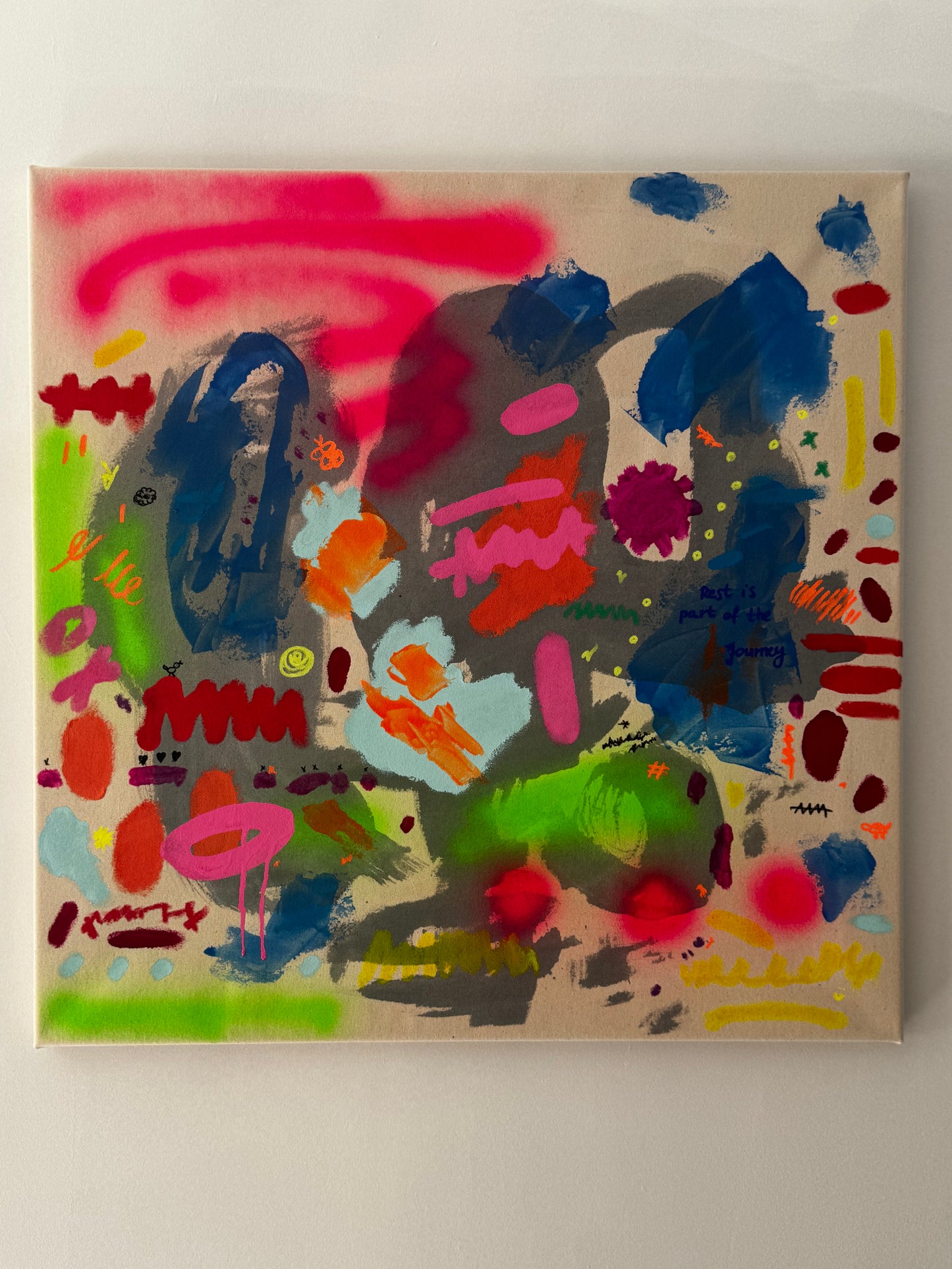 Beautiful Chaos Collection 2 A Moment of Pause 65cmx65cm