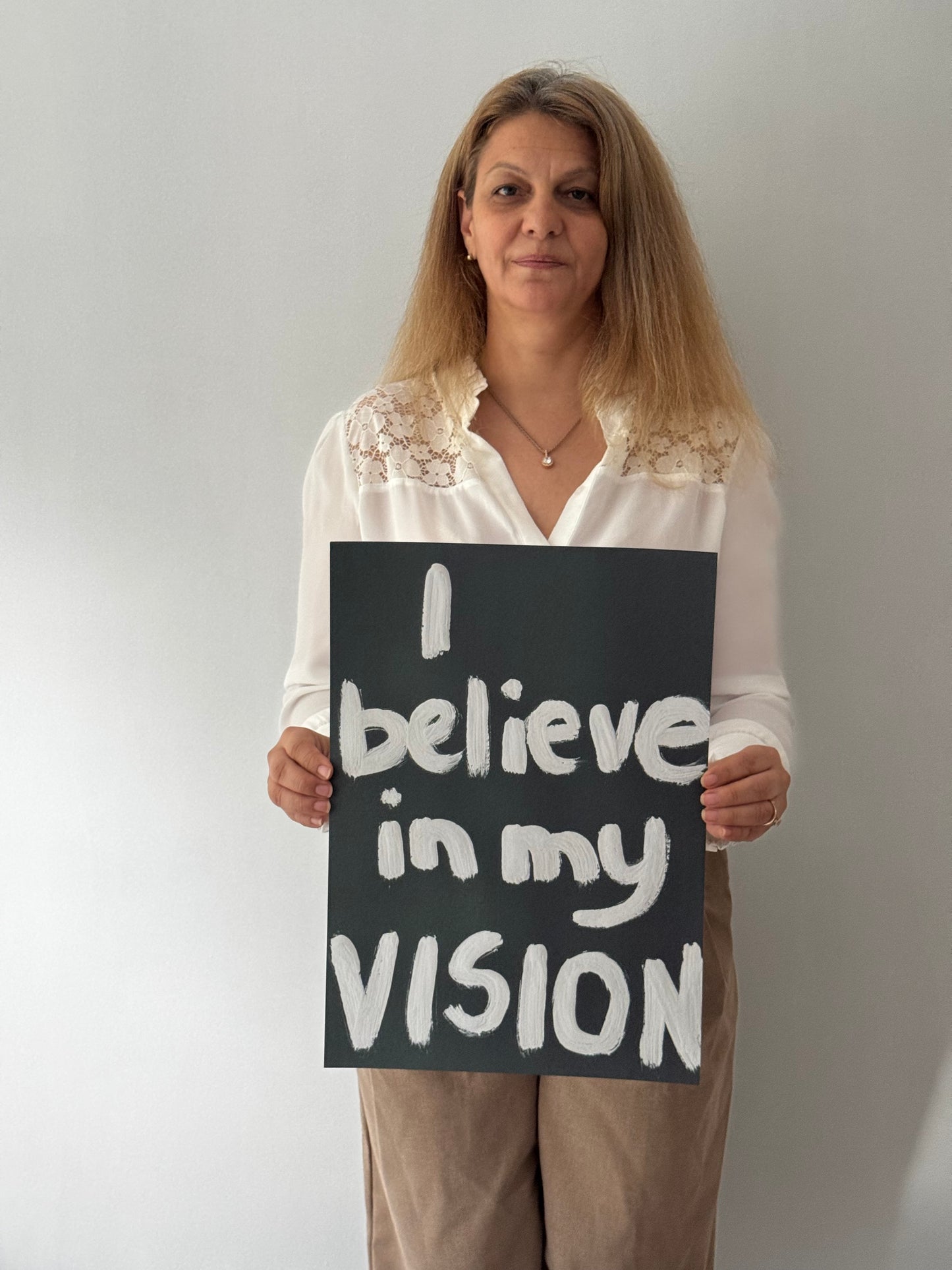 “I Believe” Motivational Print